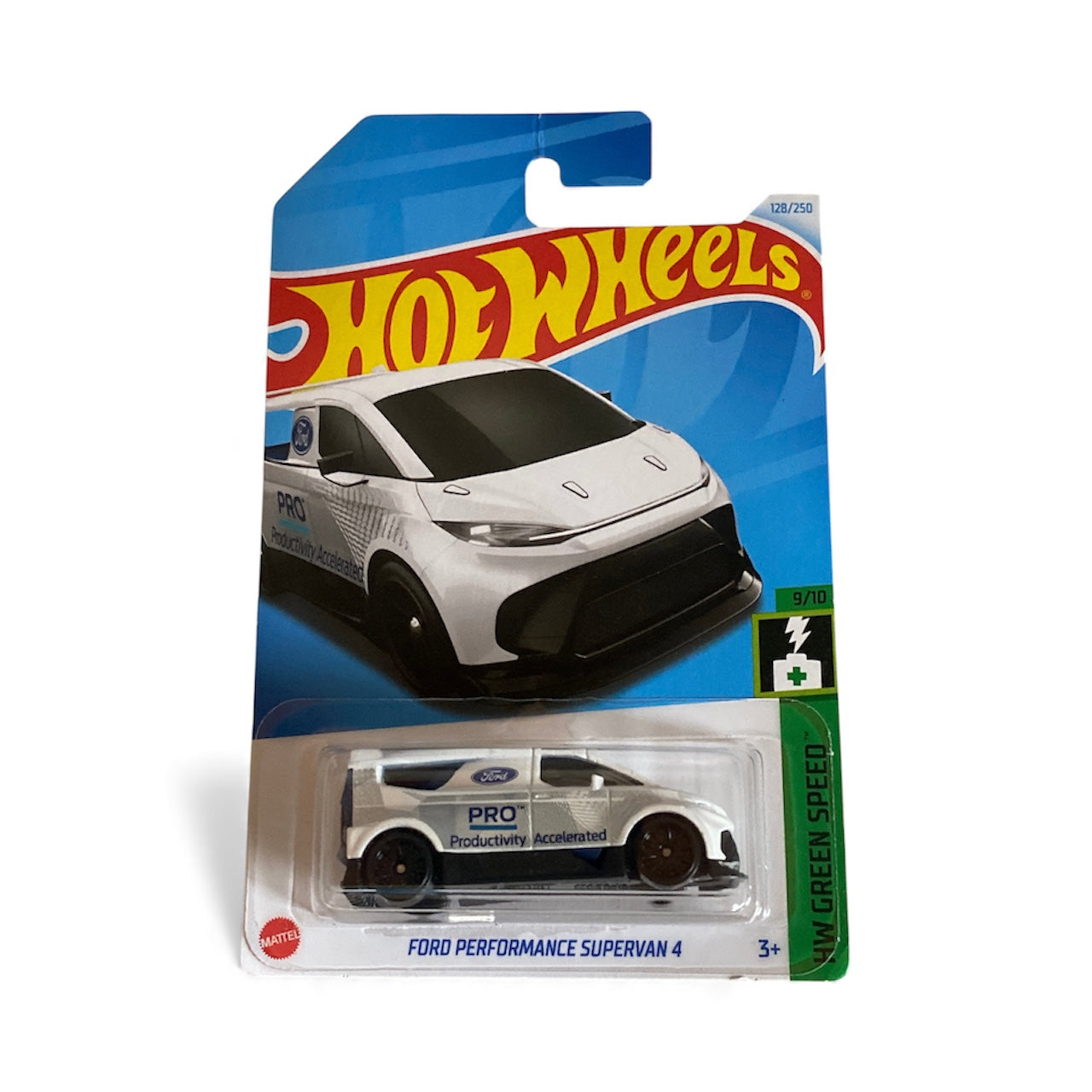 Hot Wheels Ford Performance SuperVan 4 – HW Green Speed – 9/10 – Card Creased