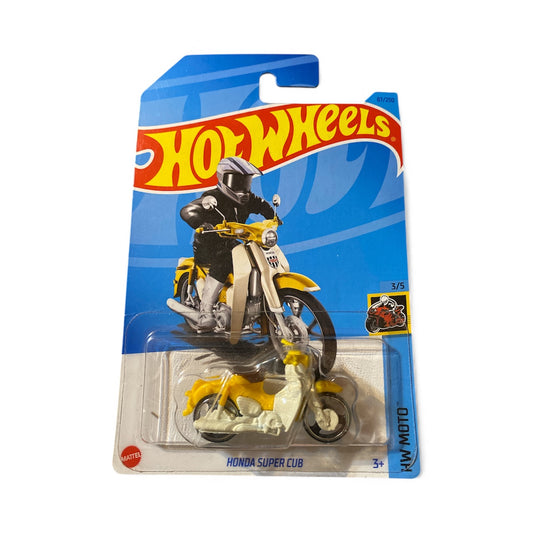 Hot Wheels – Honda Super Cub – HW Moto – 3/5 – 87/250 – Mint on Card (2023)